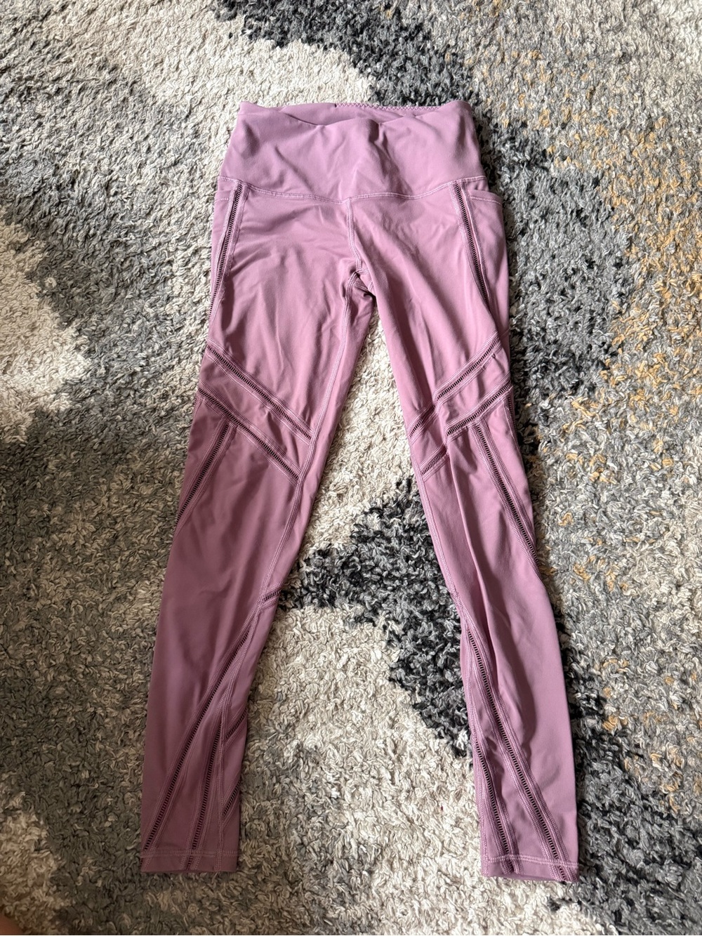 Victoria's Secret Mauve Pink High-Waist Leggings